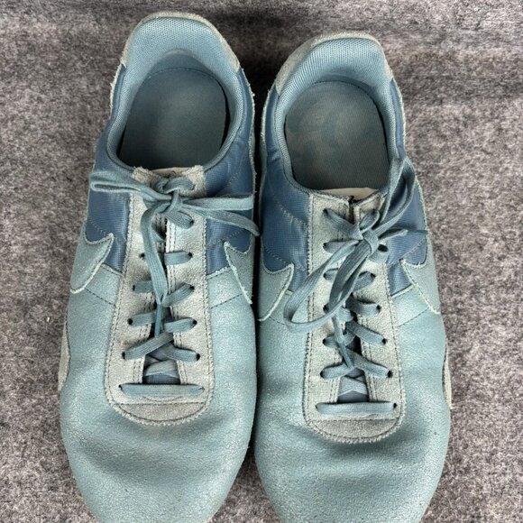 Nike Running Shoes Womens Size 9.5 Blue Waffle Trainer Suede Nylon Retro - Picture 3 of 9